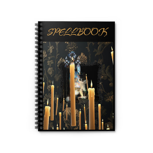 Magical Spellbook Spiral Notebook - Perfect for Writing, Journaling, Plotting and\or scheming, Gift