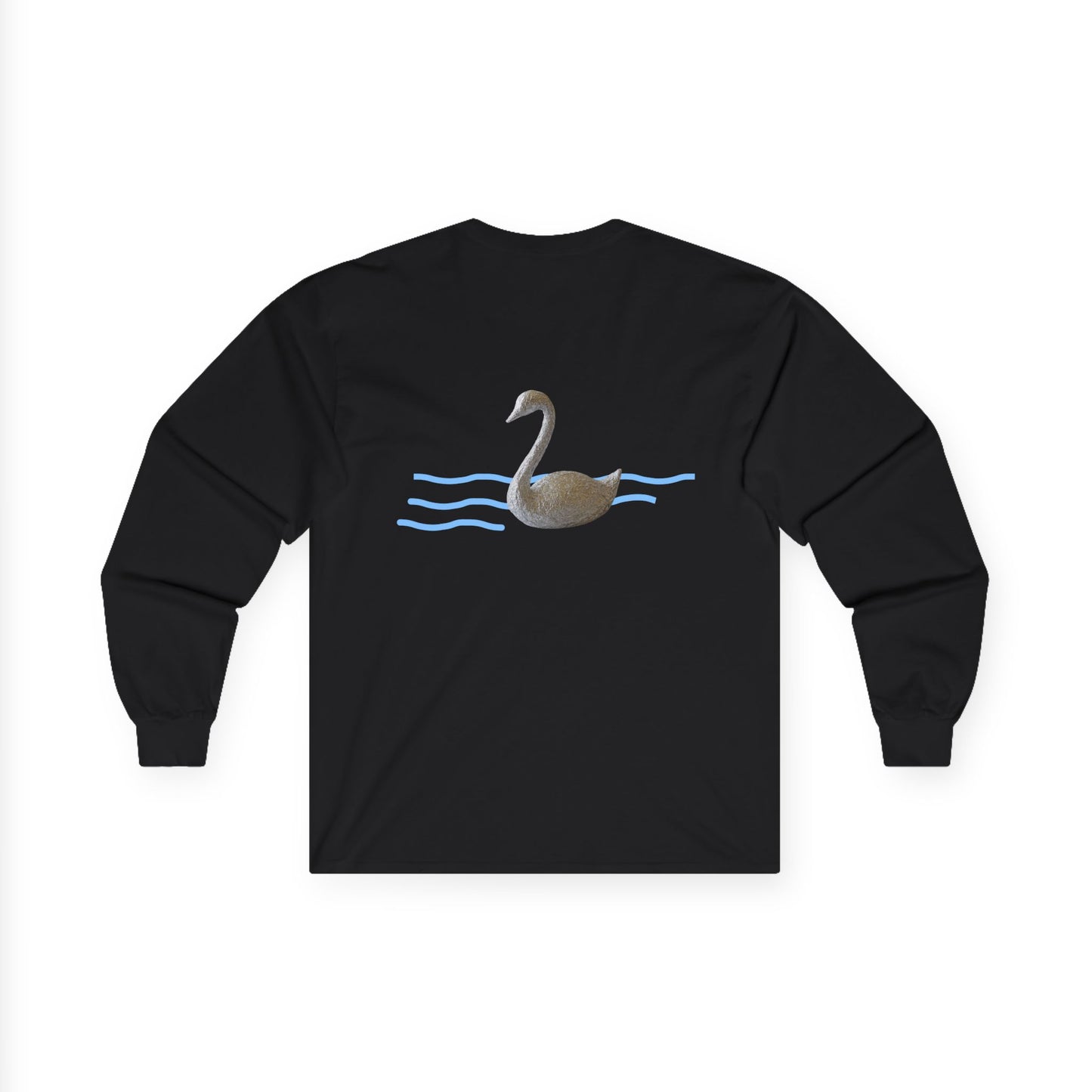 Cillie Swan Long Sleeve\Swan Graphic Long Sleeve Tee for Nature Lovers