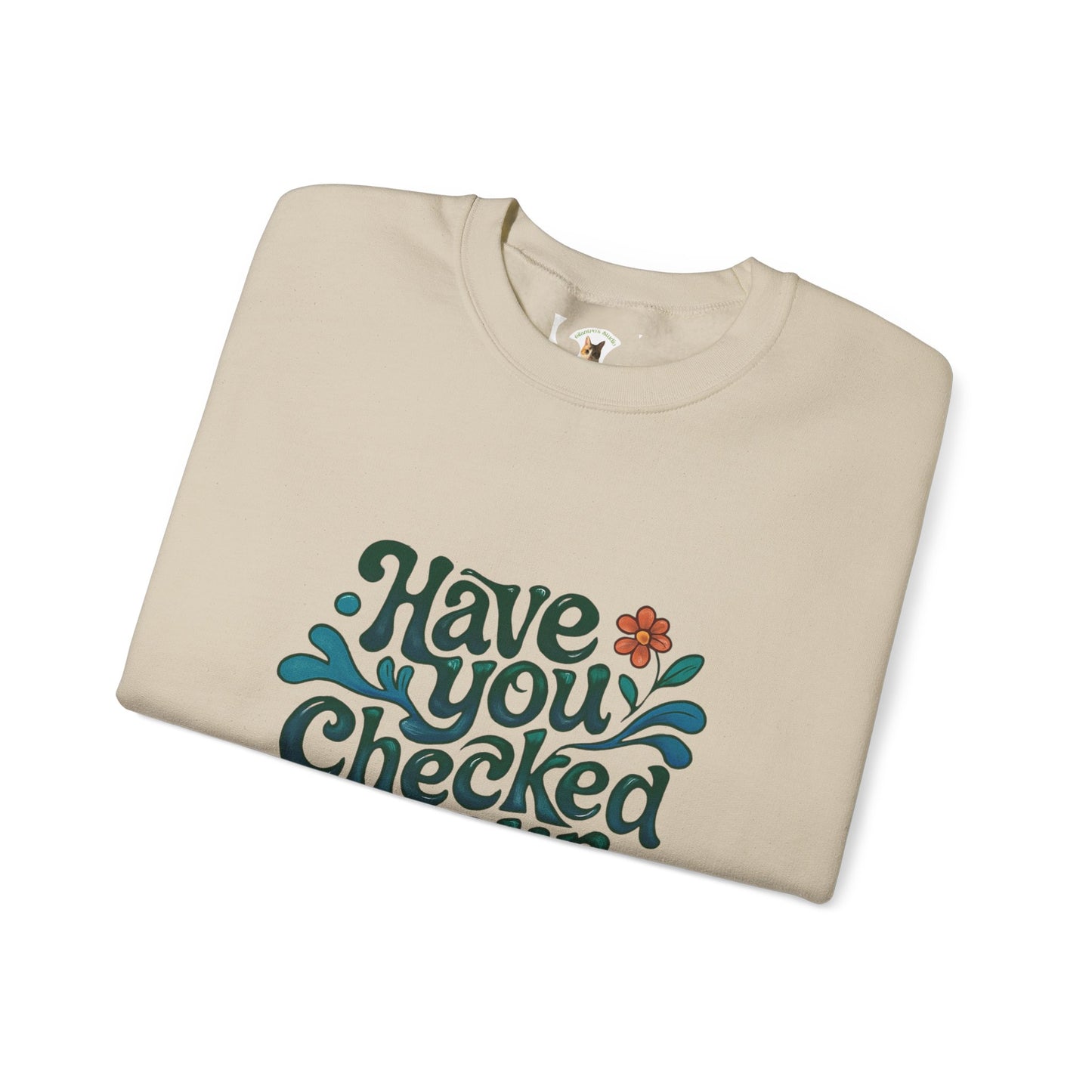 Have You Checked Your Vibe?\Mental Health Awareness\Unisex Heavy Blend™ Crewneck Sweatshirt