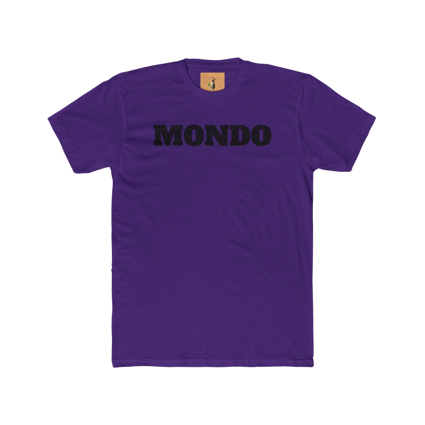 The MONDO Chill Unisex Cotton Crew Tee- existential wisdom in every thread.