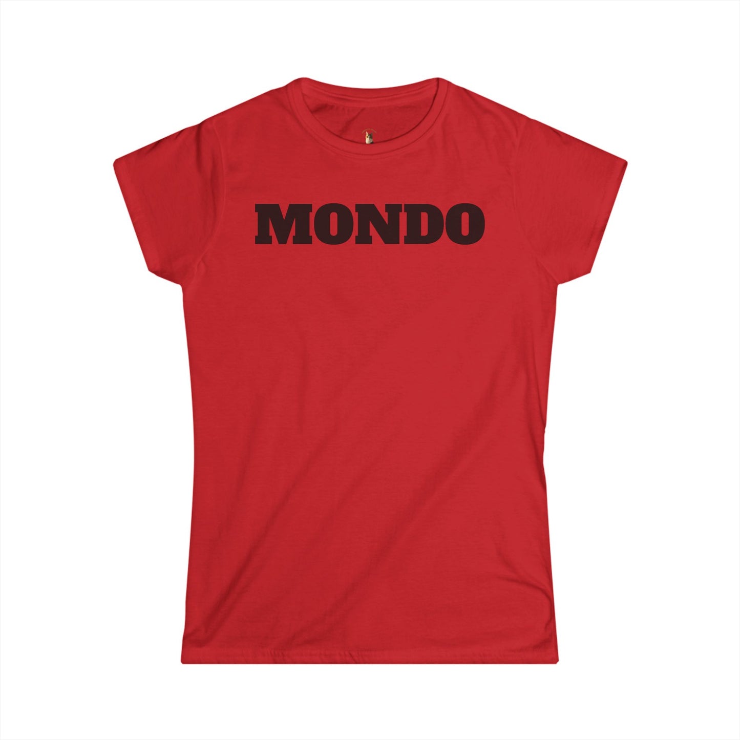 The MONDO Chill Women's Softstyle Tee - Casual Graphic T-Shirt for Everyday Wear, MONDO vibes.