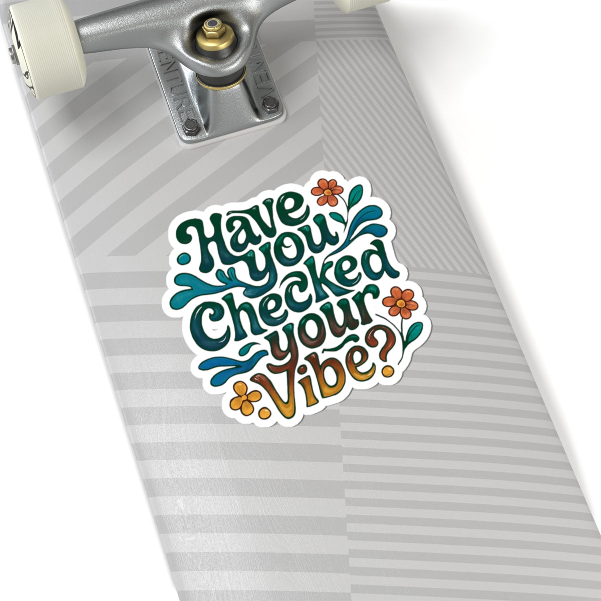 Have You Checked Your Vibe?\Mental Health Awareness\Kiss-Cut Stickers