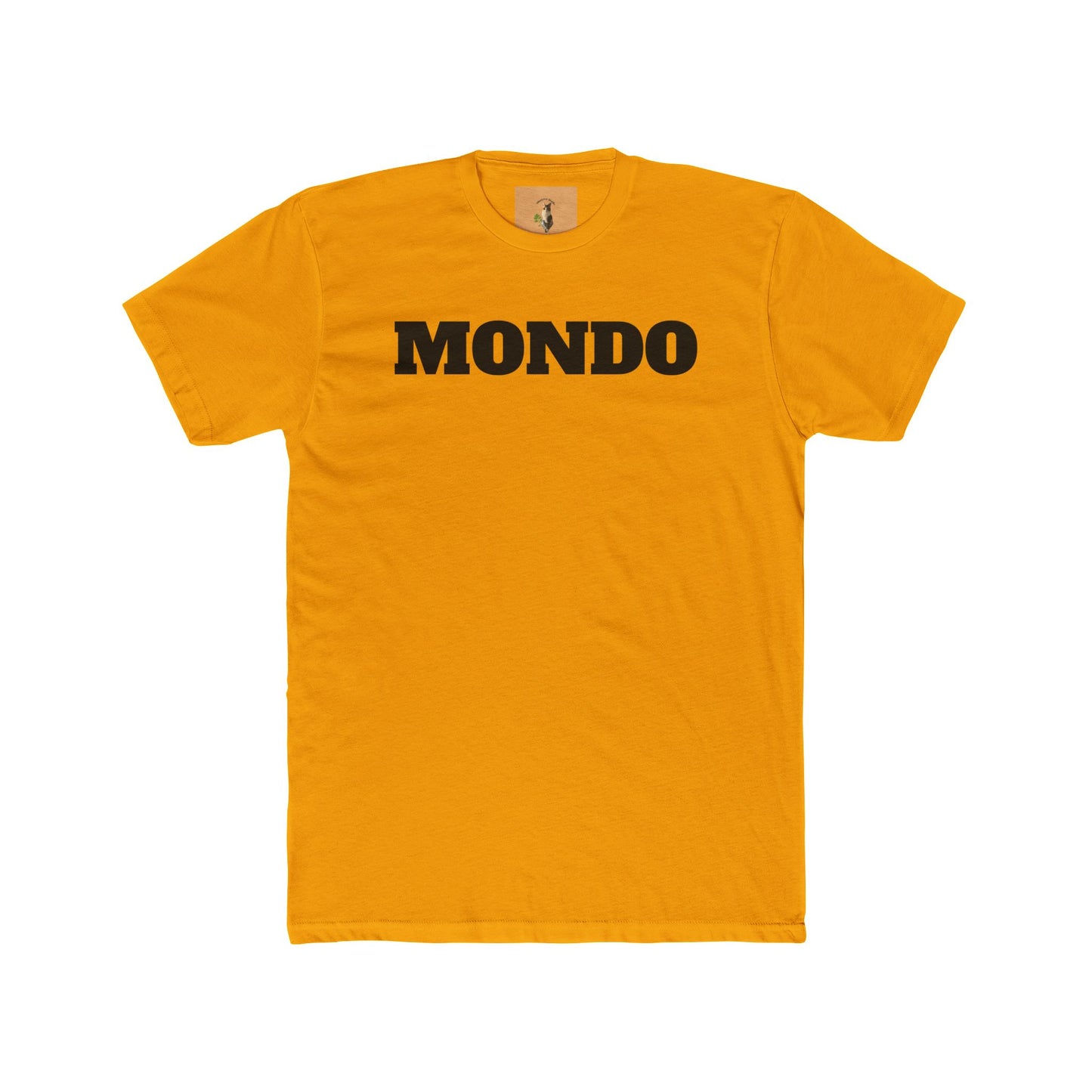 The MONDO Chill Unisex Cotton Crew Tee- existential wisdom in every thread.