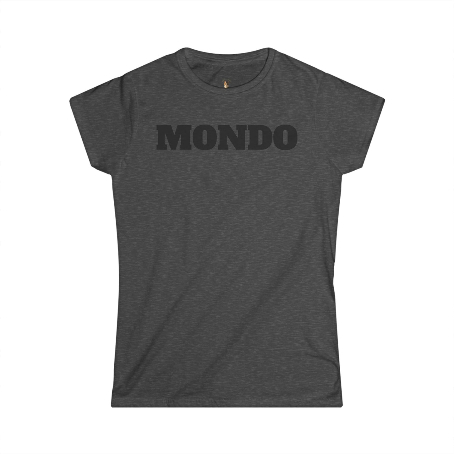 The MONDO Chill Women's Softstyle Tee - Casual Graphic T-Shirt for Everyday Wear, MONDO vibes.