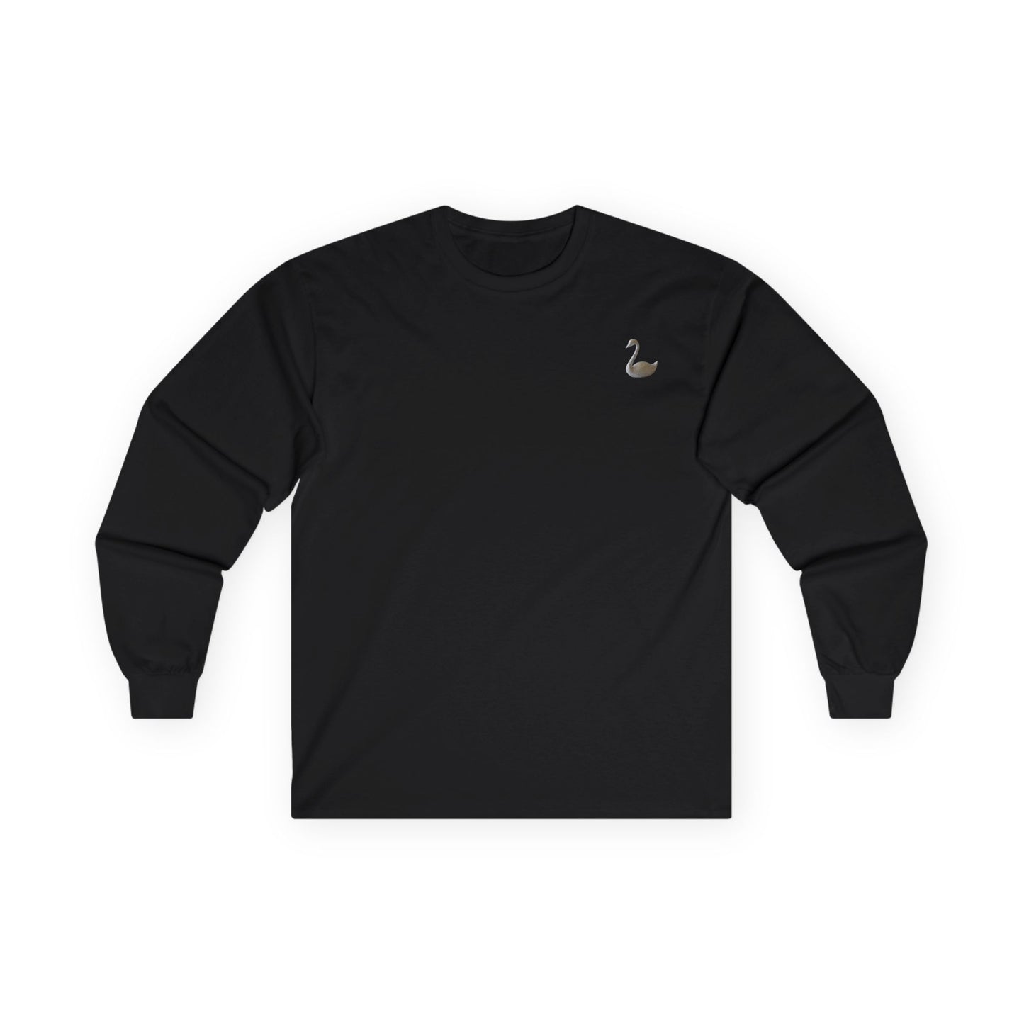 Cillie Swan Long Sleeve\Swan Graphic Long Sleeve Tee for Nature Lovers