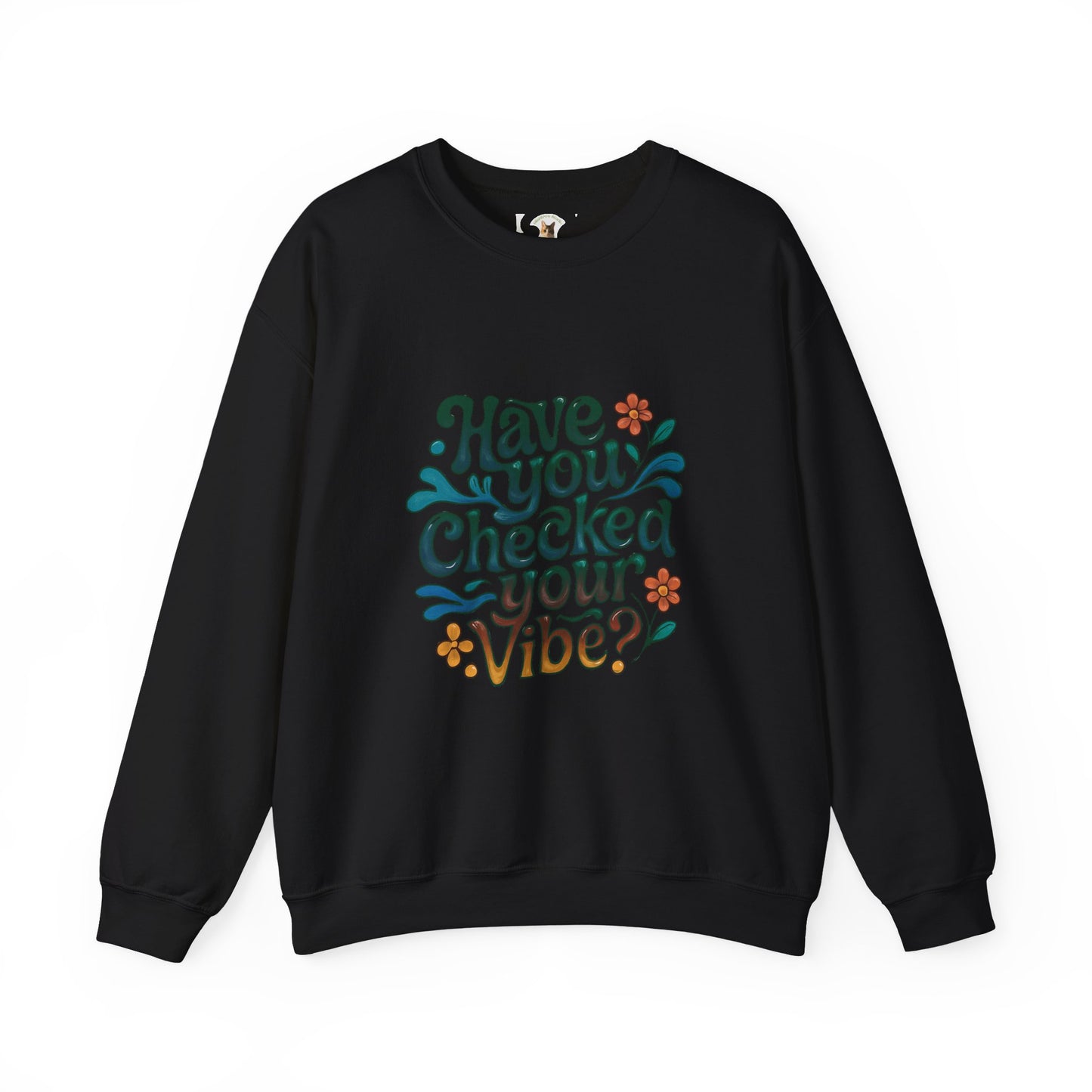Have You Checked Your Vibe?\Mental Health Awareness\Unisex Heavy Blend™ Crewneck Sweatshirt