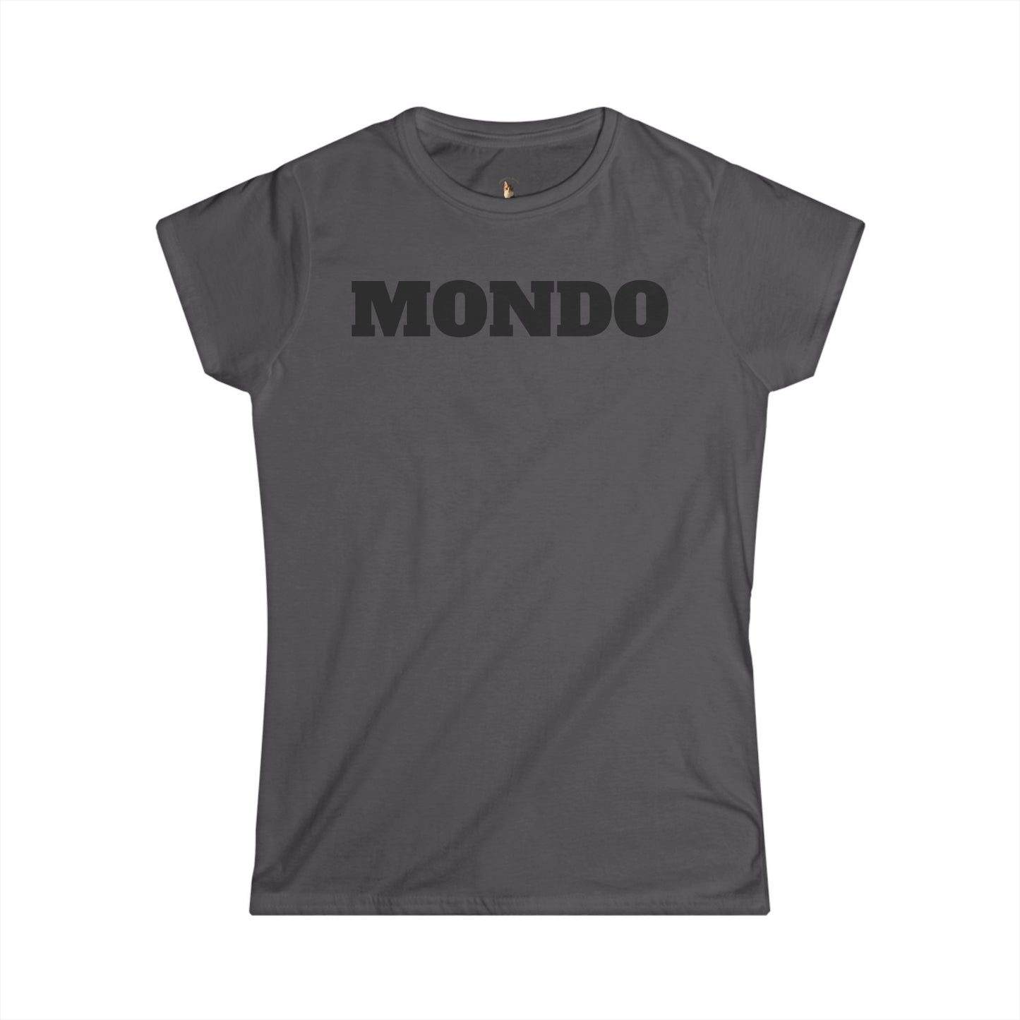 The MONDO Chill Women's Softstyle Tee - Casual Graphic T-Shirt for Everyday Wear, MONDO vibes.