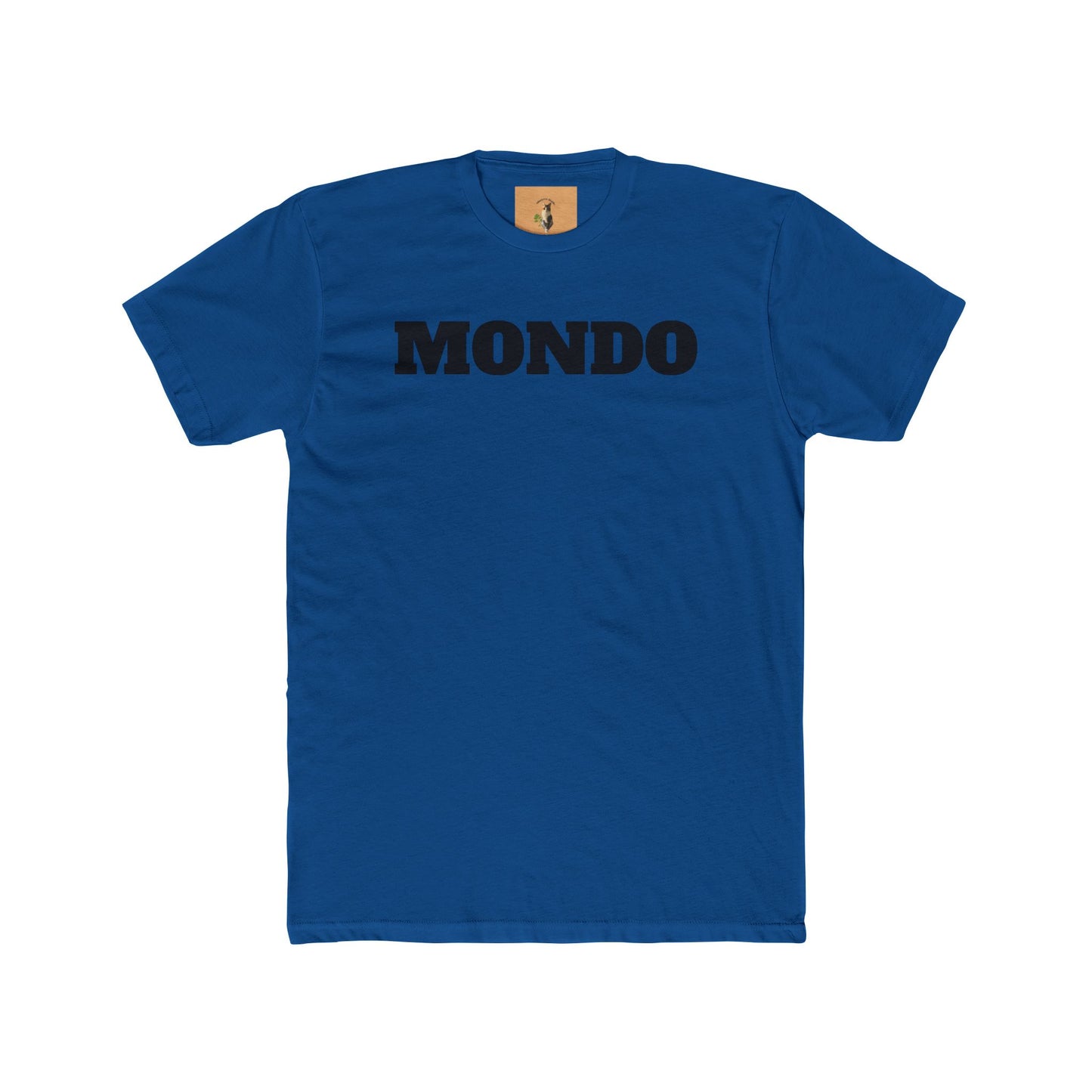 The MONDO Chill Unisex Cotton Crew Tee- existential wisdom in every thread.