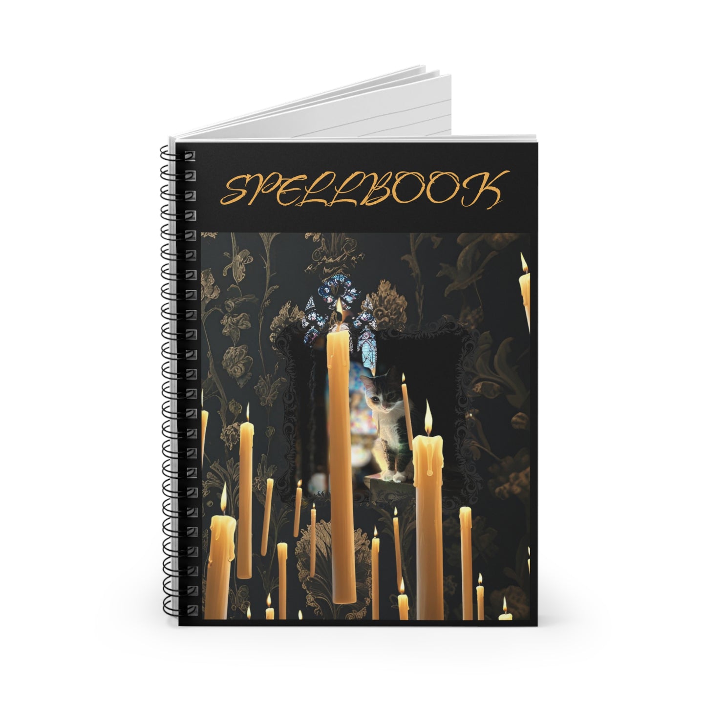 Magical Spellbook Spiral Notebook - Perfect for Writing, Journaling, Plotting and\or scheming, Gift