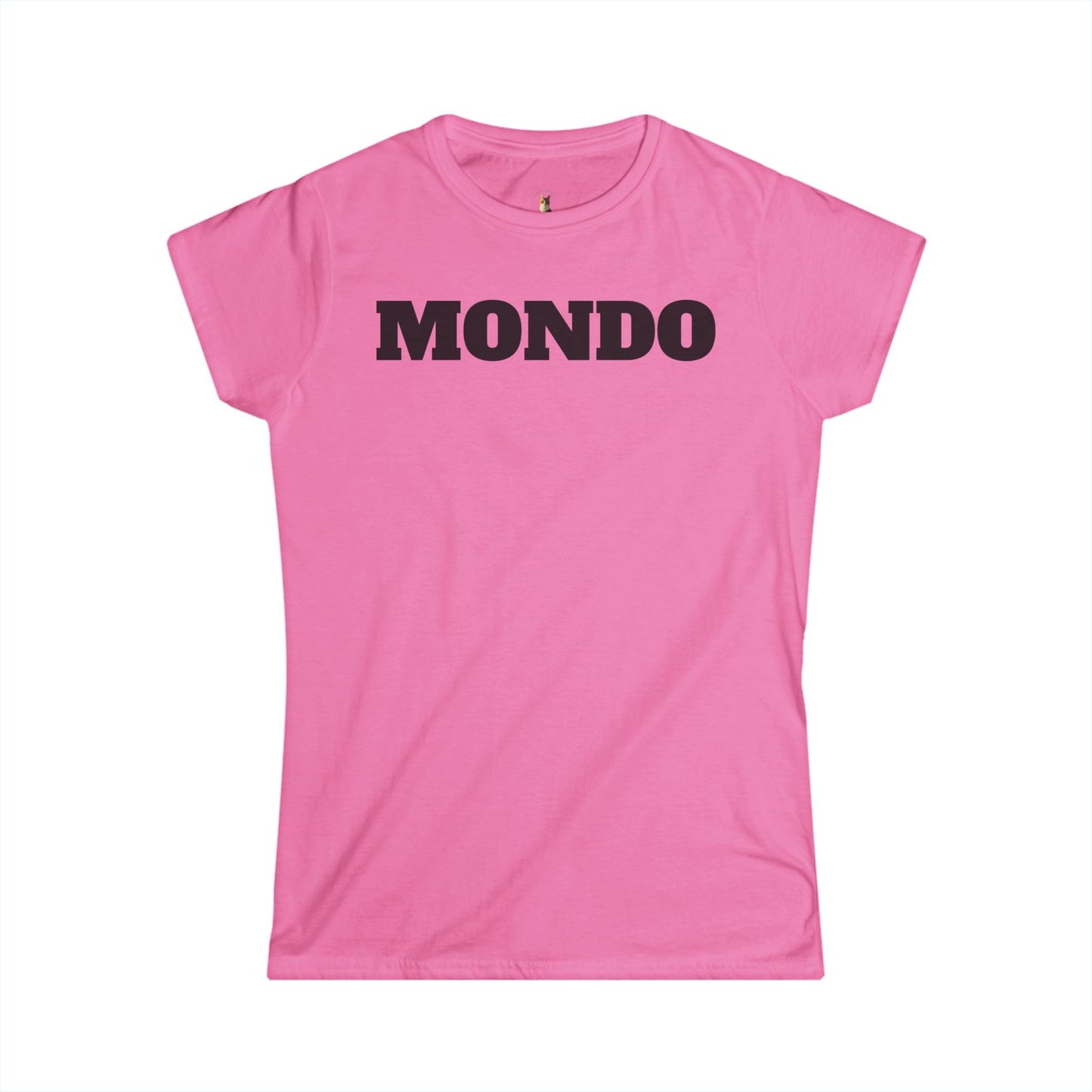 The MONDO Chill Women's Softstyle Tee - Casual Graphic T-Shirt for Everyday Wear, MONDO vibes.