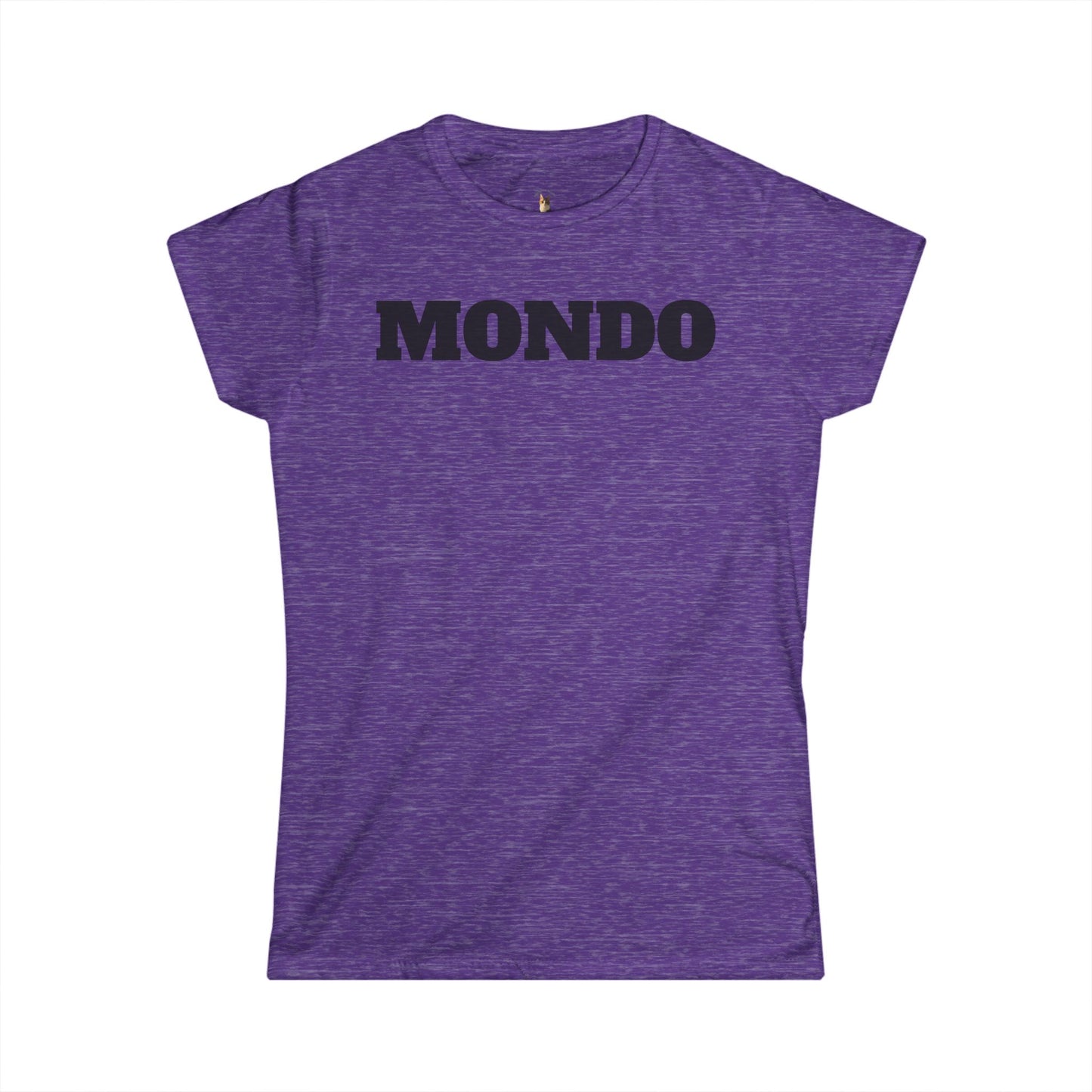 The MONDO Chill Women's Softstyle Tee - Casual Graphic T-Shirt for Everyday Wear, MONDO vibes.
