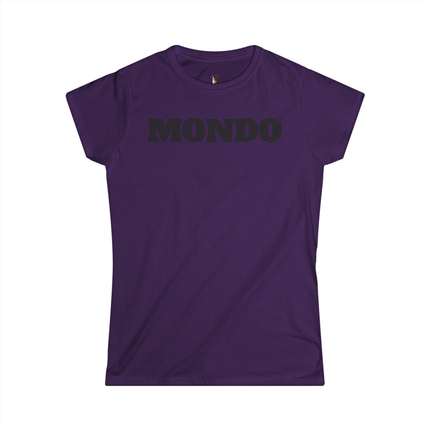 The MONDO Chill Women's Softstyle Tee - Casual Graphic T-Shirt for Everyday Wear, MONDO vibes.