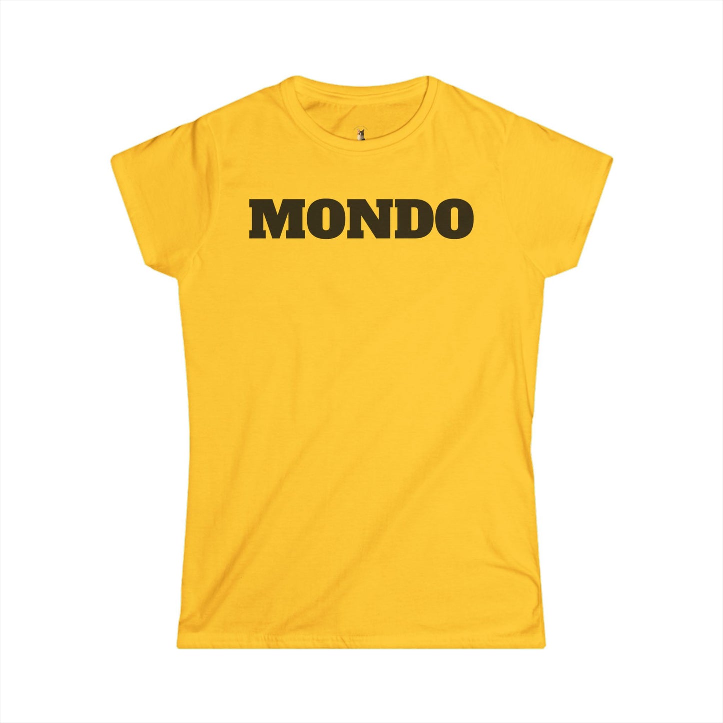 The MONDO Chill Women's Softstyle Tee - Casual Graphic T-Shirt for Everyday Wear, MONDO vibes.