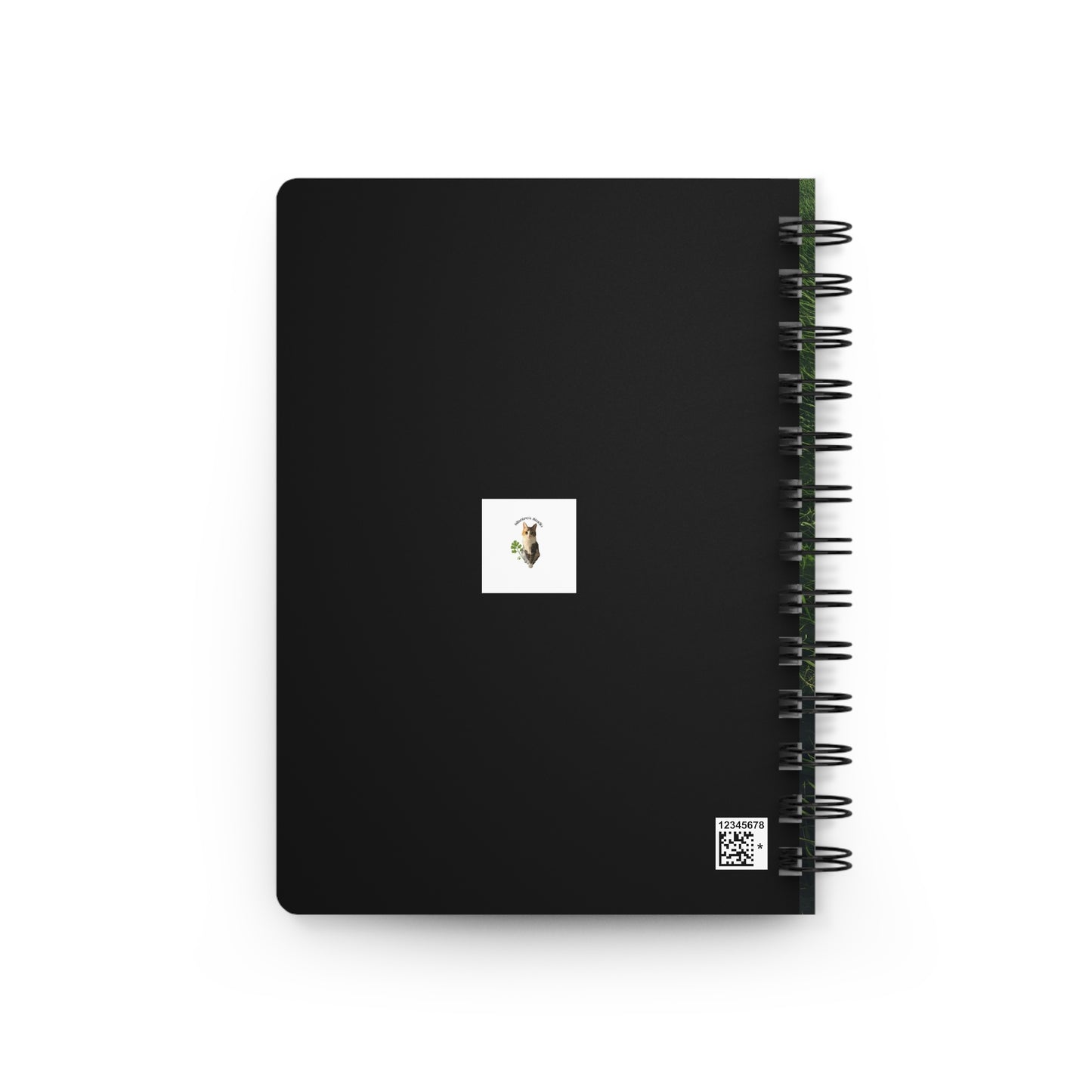 Galaxy-Themed Spiral Bound Journal | BE HERE, NOW | Cute Pets & Nature | Ideal for Journaling, Gifts, Self-Reflection, Health