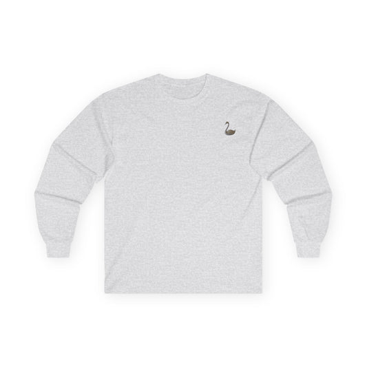 Cillie Swan Long Sleeve\Swan Graphic Long Sleeve Tee for Nature Lovers