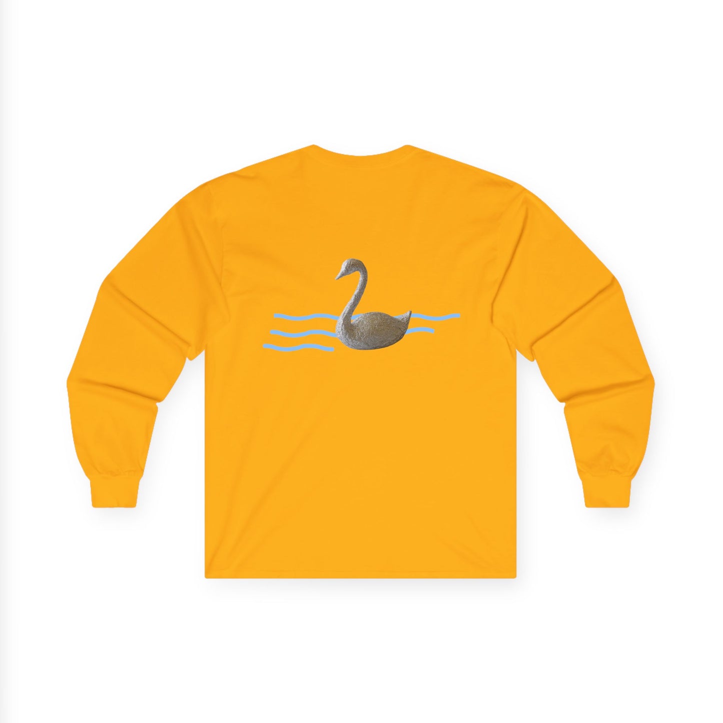 Cillie Swan Long Sleeve\Swan Graphic Long Sleeve Tee for Nature Lovers