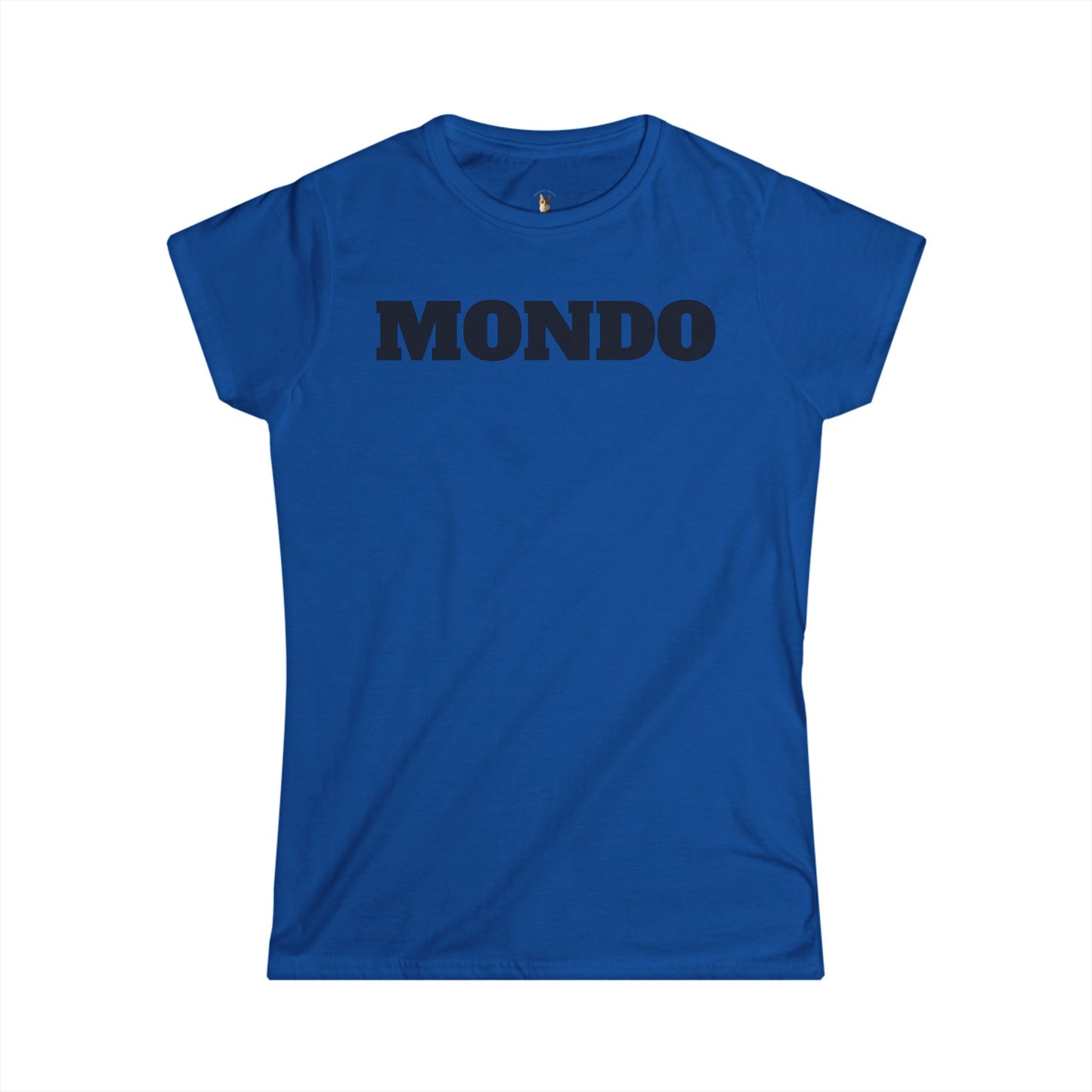 The MONDO Chill Women's Softstyle Tee - Casual Graphic T-Shirt for Everyday Wear, MONDO vibes.