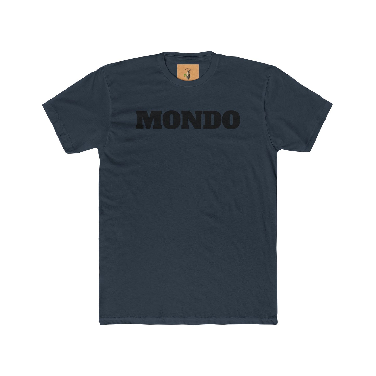 The MONDO Chill Unisex Cotton Crew Tee- existential wisdom in every thread.