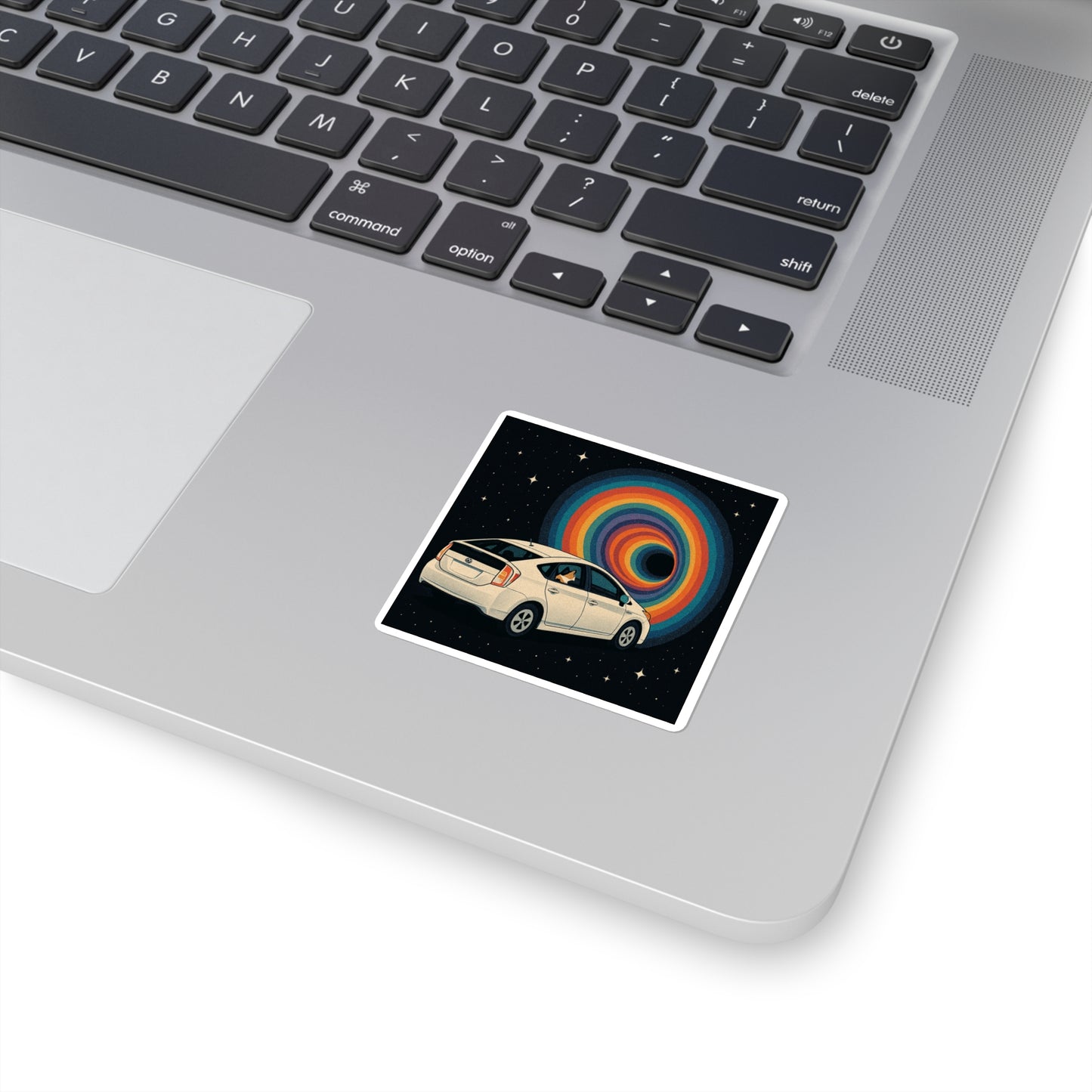 Vibrant Cosmic Square Stickers - Perfect for Laptops, Water Bottles, Gifts, and Decor