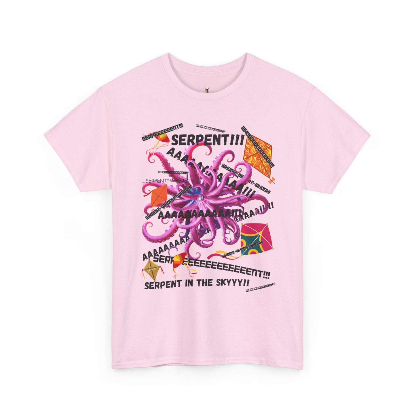 Serpent! Whimsical Octopus Tee, Fun Graphic Tee, Nautical Vibe Shirt, Gift for Sea Lovers, Trendy Unisex Cotton T-Shirt