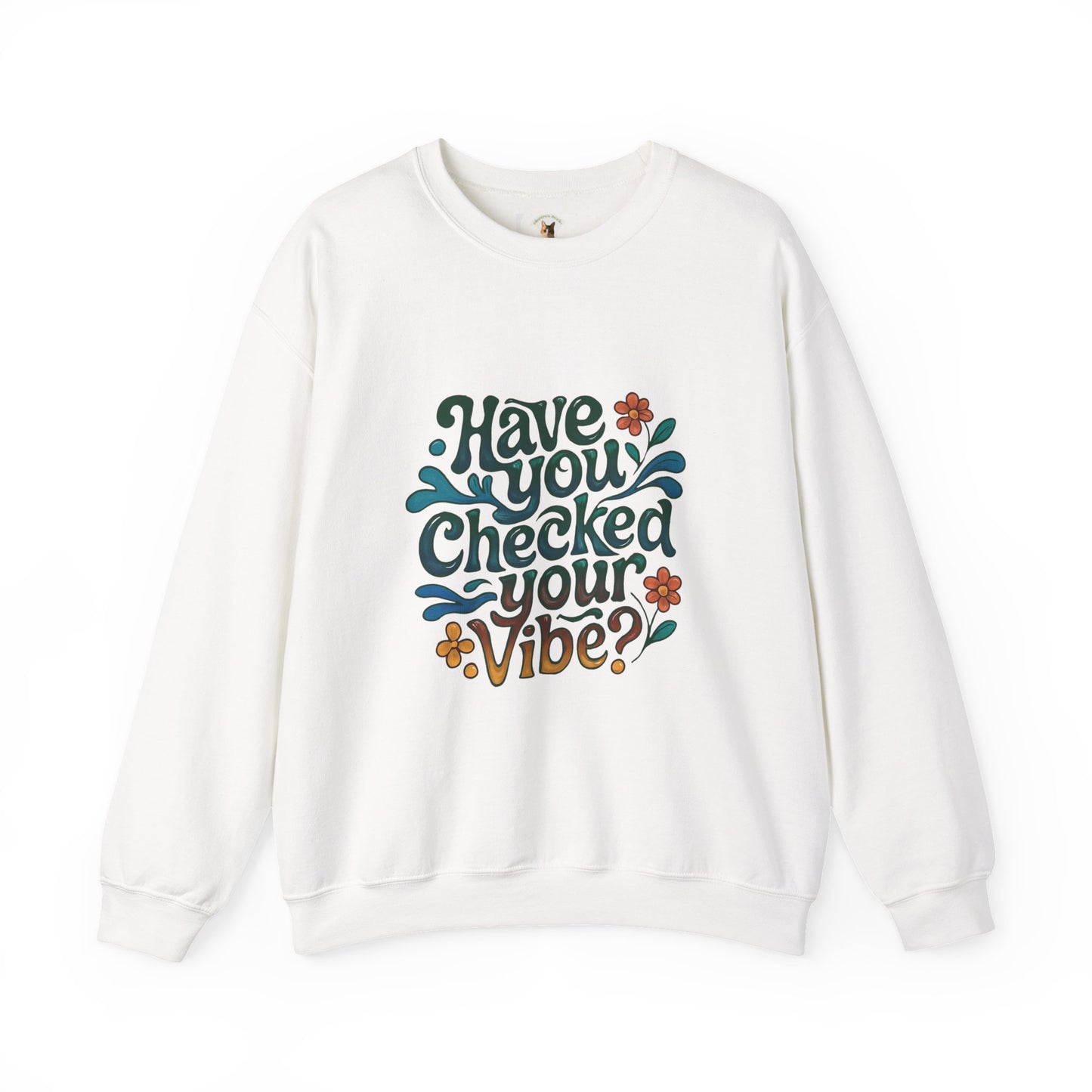 Have You Checked Your Vibe?\Mental Health Awareness\Unisex Heavy Blend™ Crewneck Sweatshirt