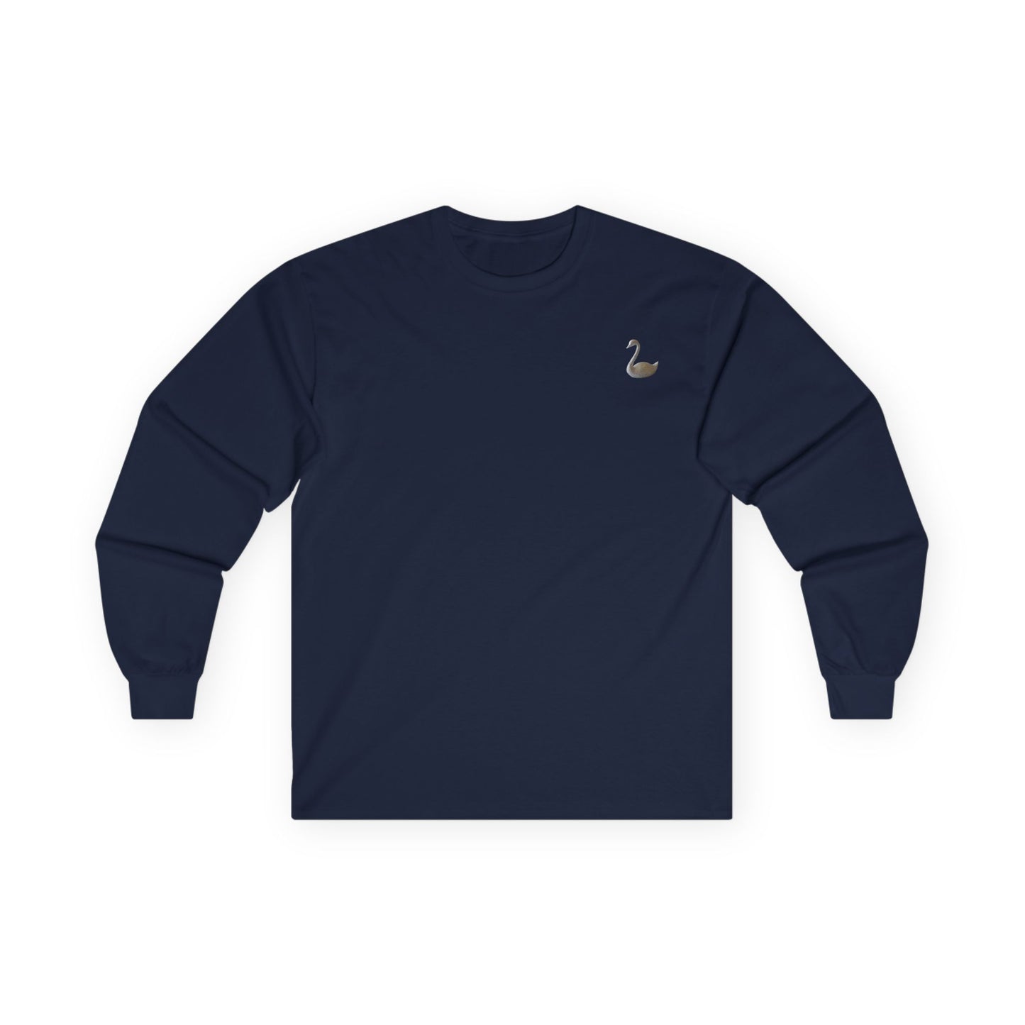 Cillie Swan Long Sleeve\Swan Graphic Long Sleeve Tee for Nature Lovers